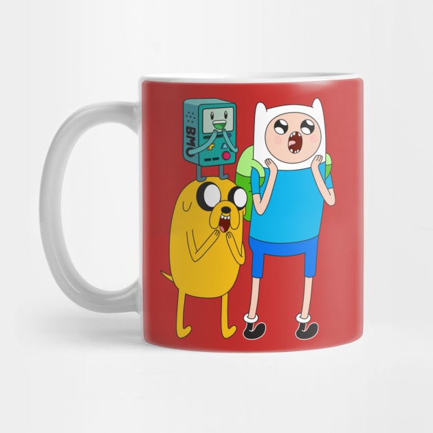 Finn Jake BMO by Plushism